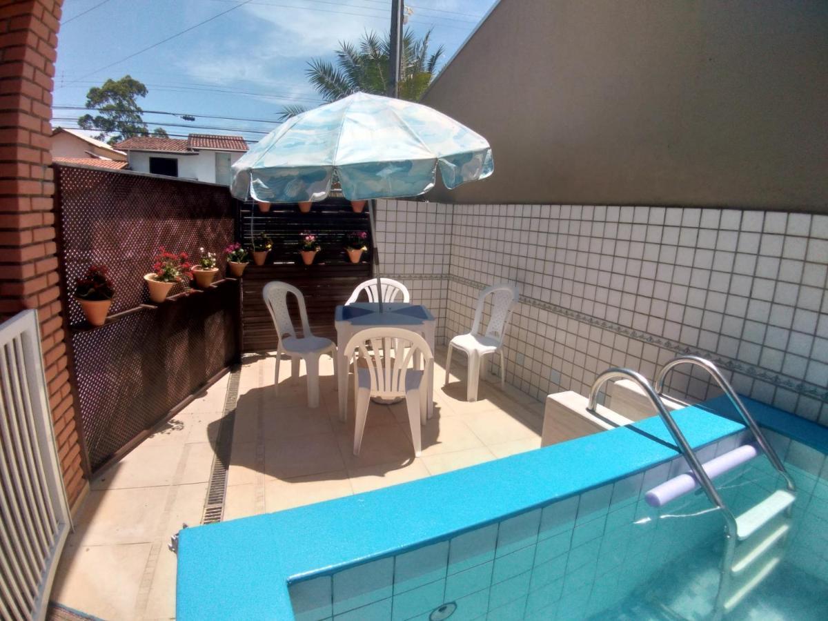Sobrado Com Piscina Em Condomino Fechado A 150 M Da Praia คารากัวตาตูบา ภายนอก รูปภาพ